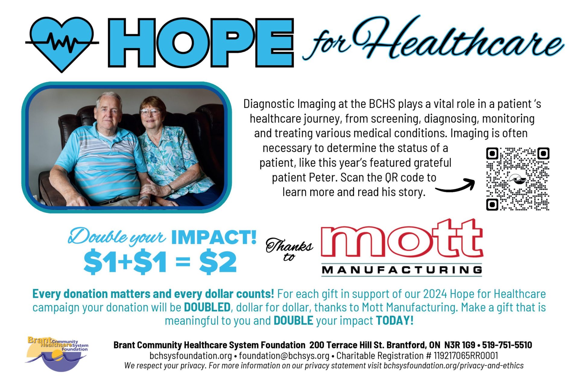 Hope for Healthcare Postcard Hope for Healthcare postcard